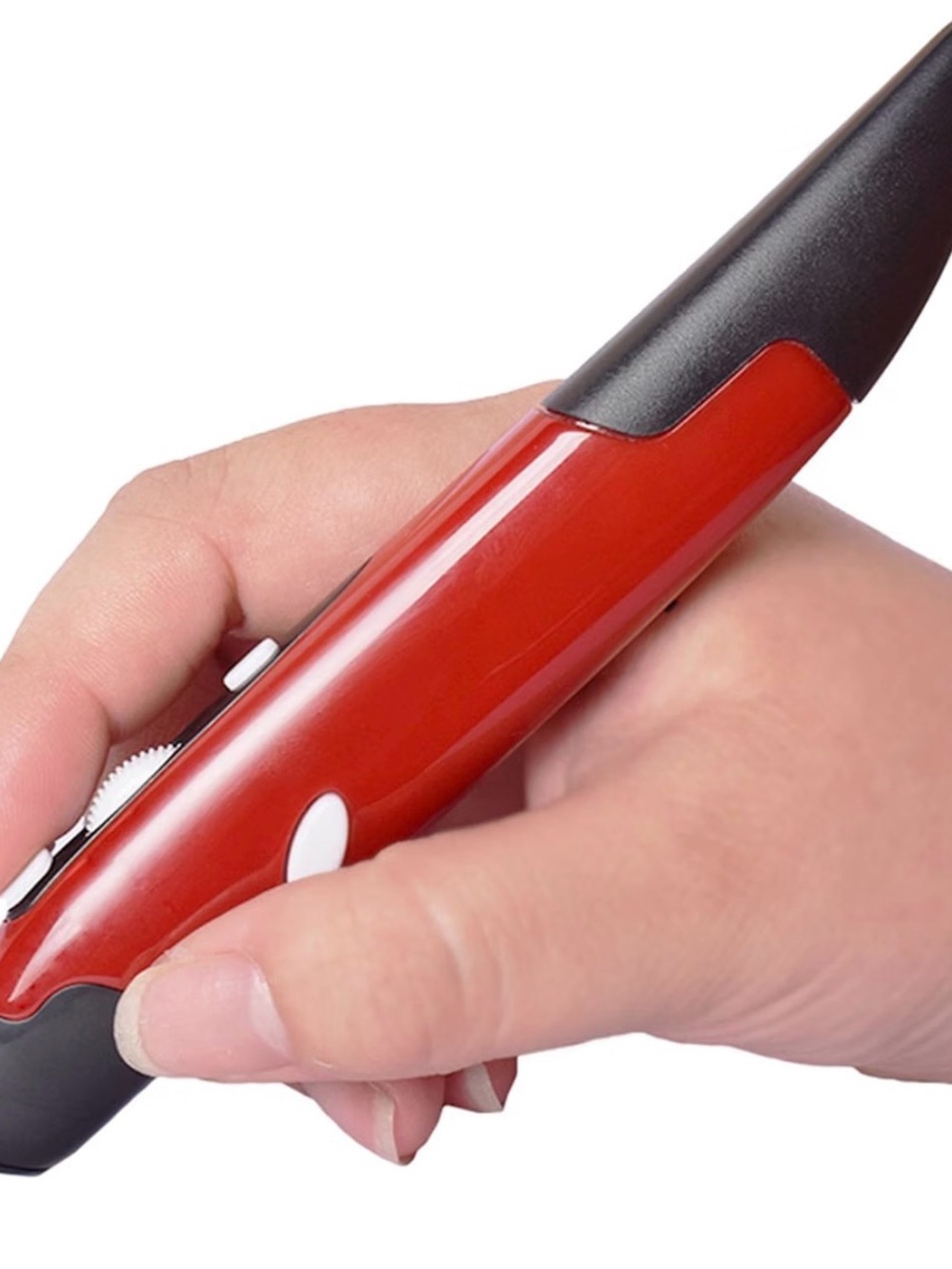 Red Men’s Precision Grooming Trimmer - Compact Electric Razor
